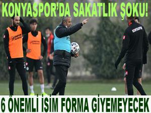 KONYASPOR'DA SAKATLIK ŞOKU!