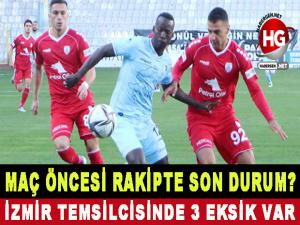 MAÇ ÖNCESİ RAKİPTE SON DURUM?