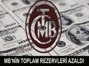 MERKEZ BANKASI YILLIK REZERVİ AZALDI 