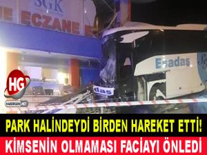 PARK HALİNDEYDİ AMA...