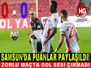 SAMSUN'DA PUANLAR PAYLAŞILDI
