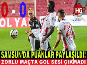 SAMSUN'DA PUANLAR PAYLAŞILDI