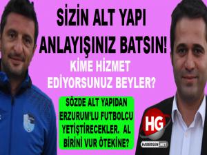 SİZİN ALT YAPI ANLAYIŞINIZ BATSIN!