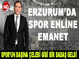 SPOR EHLİNE EMANET EDİLDİ