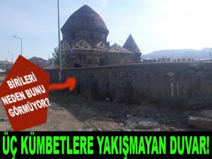 TARİHİ MEKANA YAKIŞMAYAN GÖRÜNTÜ!