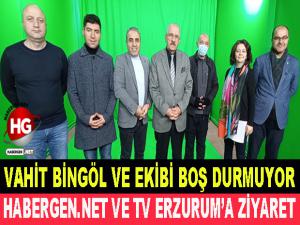 VAHİT BİNGÖL VE EKİBİ BOŞ DURMUYOR