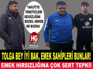 YAKUTİYE'DEN ÖZGÜR SERT AÇIKLAMASI!