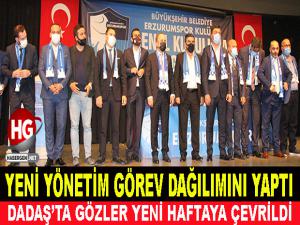 YENİ YÖNETİM GÖREV DAĞILIMINI YAPTI