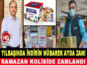 YILBAŞINDA İNDİRİM MÜBAREK AYDA ZAM!