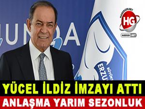 YÜCEL İLDİZ İMZAYI ATTI