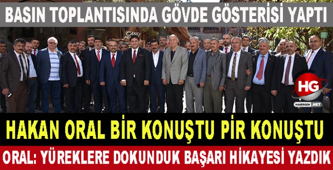 HAKAN ORAL BİR KONUŞTU PİR KONUŞTU