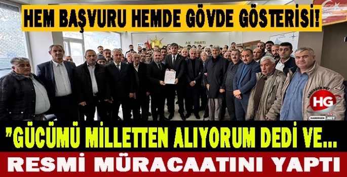 HEM BAŞVURU HEMDE GÖVDE GÖSTERİSİ!