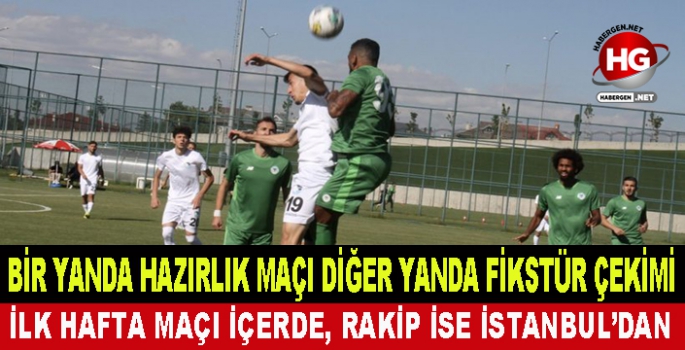 HEM HAZIRLIK MAÇI HEMDE FİKSTÜR HEYECANI YAŞANDI