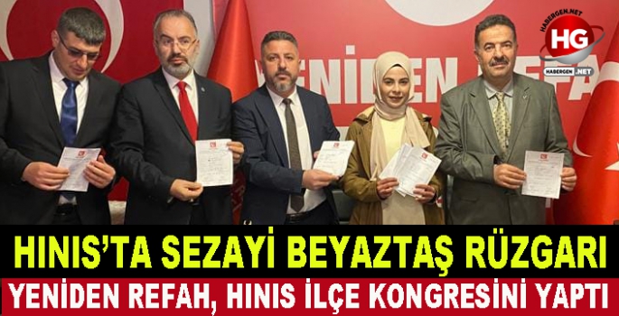 HINIS'TA SEZAYİ BEYAZTAŞ RÜZGARI