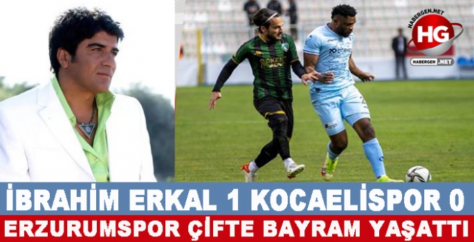 İBRAHİM ERKAL 1 KOCAELİSPOR 0