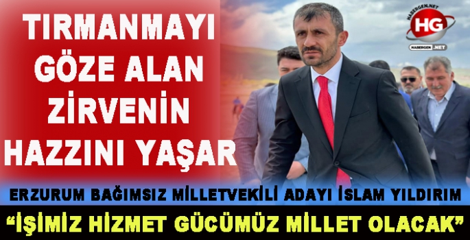 İSLAM YILDIRIM'A SEVGİ SELİ