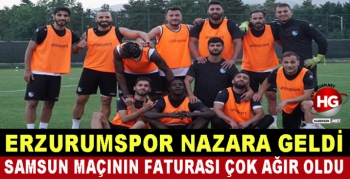 ERZURUMSPOR NAZARA GELDİ!