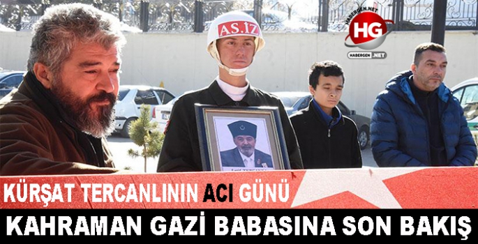 KAHRAMAN GAZİ SON YOLCULUĞUNA UĞURLANDI