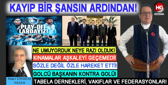 KAYIP BİR ŞANSIN ARDINDAN!