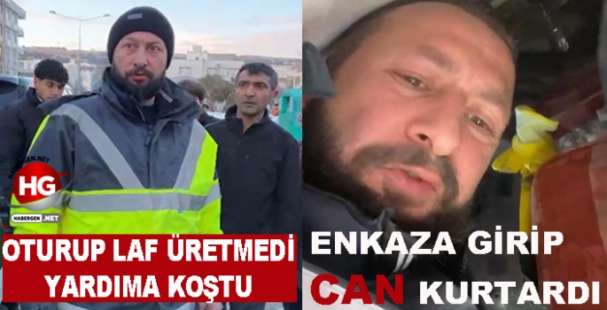 LAF ÜRETMEDİ YARDIMA KOŞTU!