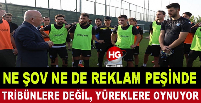 NE ŞOV NE DE REKLAM PEŞİNDE