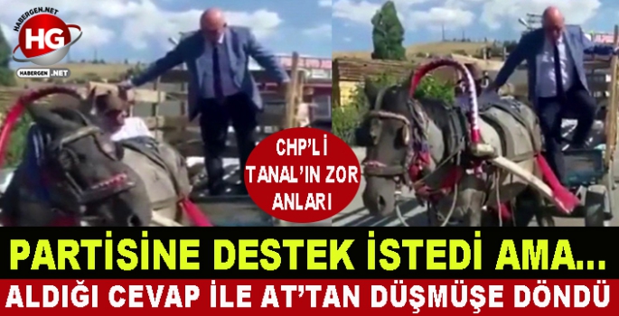 PARTİSİNE DESTEK İSTEDİ AMA...