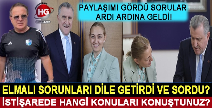 PAYLAŞIMI GÖRDÜ SORULAR ARDI ARDINA GELDİ!