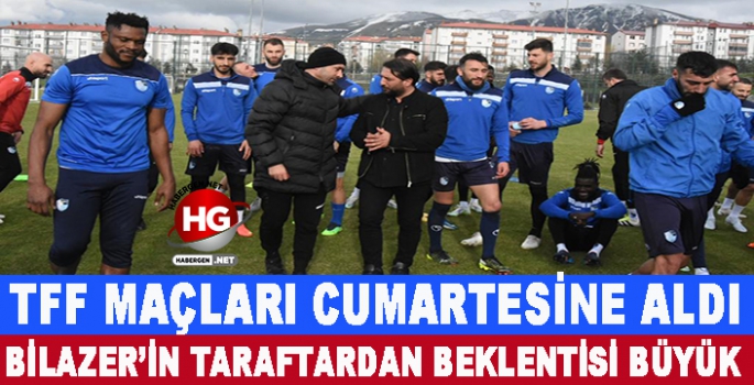 TFF MAÇLARI CUMARTESİ OYNATACAK