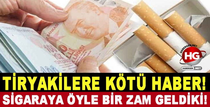 TİRYAKİLERE KÖTÜ HABER!