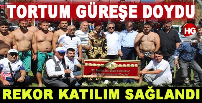 TORTUM'DA TARİHİ GÜN YAŞANDI 