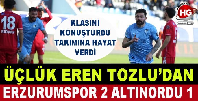 ÜÇLÜĞÜ EREN TOZLU ÇEKTİRDİ