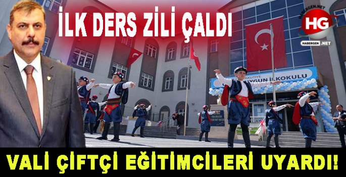 VALİ ÇİFTÇİ EĞİTİMCİLERİ UYARDI!