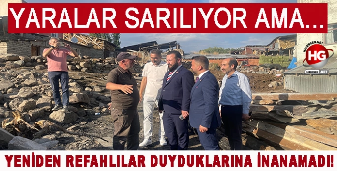 YARALAR SARILIYOR AMA...