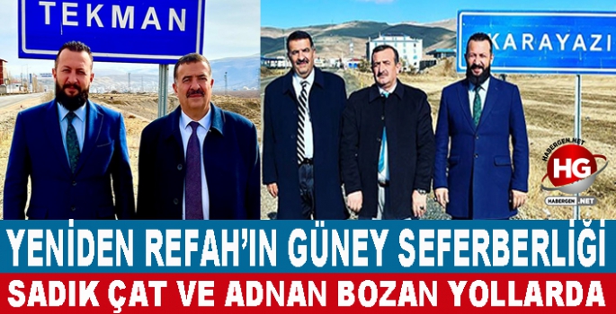 YENİDEN REFAH'IN GÜNEY SEFERBERLİĞİ